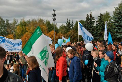 Парад российского студенчества 2